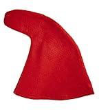 Zwergenmütze zum Kostüm Rot