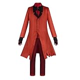 Hazbin Alastor Hotel Cosplay | Anime Hazbin Merch Cosplay Kostüm | Cosplay Outfit Halloween Cosplay...