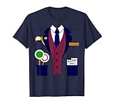 Zugführer Schaffner Lokomotivführer Karneval Kostüm Jungen T-Shirt