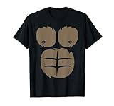 Gorilla-Kostüm Jungen Herren Affen-Kostüm für Kinder Affe T-Shirt