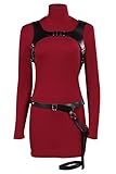 Taeyue Ada Wong Cosplay Kostüm Sexy Strickkleid Anzug Rot Ada Wong Kostüm Outfits Halloween...