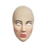 Realistische Weibliche Masken,Maskerade Maske für Frauen,Halloween Cosplay Party Maske,Lustige...