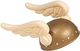 Widmann 8542A - Gallier Helm, mit ansteckbaren Flügeln, Römer, Accessoire, Kopfbedeckung,...