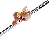 NICI 49306 MagNICI Elch Thure 12cm braun-Nachhaltiges Kuscheltier mit Magnet – Magnettier für...