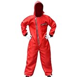 Biuebinc Karneval Halloween Kostüm, Haus des Geldes Kostüm für Erwachsene Kinder Herren Damen,...