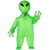 Morph Alien Kostüm Aufblasbar, Aufblasbares Alien Kostüm, Alien Anzug, Alien Kostüm Erwachsene,...