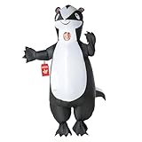 Morph Stinktier Kostüm Erwachsene, Stinktierkostüm, Kostüm Stinktier Damen, Stinktier Kostüm...