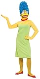 Rubie's 3 880654 S - Marge Simpson Erwachsene Deluxe Kostüm, Größe S, grün/gelb
