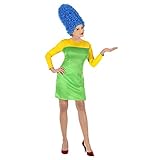 Widmann - Kostüm Comic Girl, Kleid, Perücke, Karneval, Mottoparty