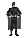 Rubie's 3 880671 XL - Deluxe Batman Erwachsene Kostüm, Größe XL, Schwarz Halloween
