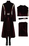 JOYPLAY Frauen Padme Amidala Kostüm Deluxe Lange Robe Film 2023 Cosplay Outfits Halloween Anzug Set...