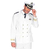 W WIDMANN MILANO Party Fashion - Kostüm Kapitänsjacke, Jackett, Matrose, Uniform, Kapitän,...