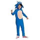 Disguise Offizielles Sonic Kostüm Kinder Sonic The Hedgehog Kostüm Kinder Faschingskostüme Kinder...