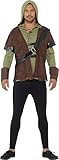 Karnival Costumes - Robin Hood Waldjäger Kostüm für Herren Taille M