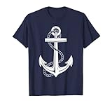 Matrosenkostüm Anker Matrose Kostüm Herren Damen Kinder T-Shirt