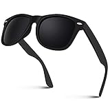Sunier Sonnenbrille Herren Polarisiert Retro Vintage 100% UV-Schutz Klassisch Golf Fahren Fahrende...
