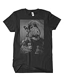 Alf T-Shirt, Farbe: Schwarz, Größe: M