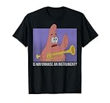 SpongeBob SquarePants Patrick Is Mayonnaise An Instrument , Halbarm, T-Shirt
