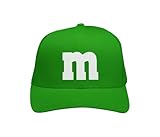 MM Mesh Cap – Basecap – M und M Damen Kostüm Zubehör – Gruppen Baseballcap für Karneval,...