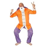 Chaks - Muten Roshi Kostüm Herren, offizielles Dragon Ball Outfit, 4-teiliges Anime Set für...