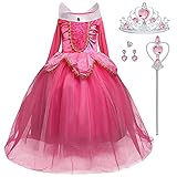 LiUiMiY Prinzessin Mädchen Kostüm Kinder Baby Halloween Karneval Weihnachten Cosplay...
