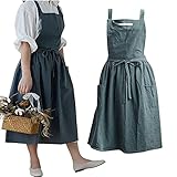 SF-ZXTINP Weich Baumwolle Küche Kochen Schürze mit Kreuz zurück - zum Kochen Catering-Arbeit...