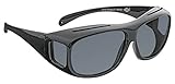 WEDO 27148599 Überzieh-Sonnenbrille für Autofahrer & Brillenträger, polarisierende Gläser...