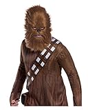 Horror-Shop Star Wars Chewbacca Halbmaske mit Fell