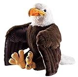 Wild Republic Artist Collection Weißkopfseeadler, Geschenk für Kinder, 38 cm, Plüschtier,...
