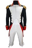 M&G Atelier Napoleon Kostüm Jacke TOP blau/rot/Weiss Gr. 56