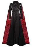 Taeyue Rhaenyra Targaryen Cosplay Kleid Kostüm Mittelalter Kleid Outfits Frauen Halloween Karneval...