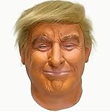 Donald Trump Latex Maske – Lustige Donald Trump Maske mit Perücke für Erwachsene –...