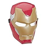 Marvel Avengers Iron Man Elektronische Maske mit coolen Lichteffekten, für Rollenspiele als Tony...