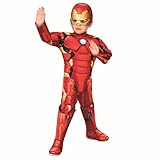 Rubie's 702035 Offizielles Luxuskostüm Iron Man, Marvel Avengers, Kleinkind, Kinder-Verkleidung,...