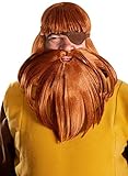 Halvar - Vater von Wickie - Perücke-Bart-Set zum Kostüm für Erwachsene - Wikinger Verkleidung...
