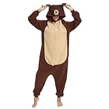BGOKTA Onesie Pyjama Animal Costume Cosplay Unisex-Erwachsene Herbst und Winter Tier Pyjama