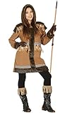 FIESTAS GUIRCA, S.L. Eskimo Kunsthaar Kostüm für Damen L