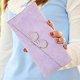 YasLa Roele Brieftasche Frau Scrub Langen Abschnitt Mickey Kopf magnetische Schnalle geneigten Cover...