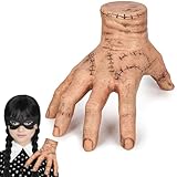 Atuoxing Addams Family Eiskaltes Händchen, Mittwoch Family Hand Horror Requisiten, Realistic...