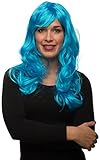 Sexy Langhaar Damen Frauen Perücke lockig/gewellt für Fasching Karneval Motto Party - 13 Farben...
