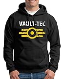 TShirt-People Vault Tec Kapuzenpullover Herren XL Schwarz