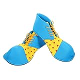 Vaguelly 1 Paar Halloween-Clown-Schuhe Unisex-Clown Karneval Clown Schuhe Clownschuhe Damen Clown-...