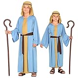 'SHEPHERD' (tunic with long vest, belt, headpiece) - (158 cm / 11-13 Years)