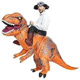 Aufblasbares T-Rex-Kostüm für Erwachsene, Dinosaurier-Kostüm, ausgefallener...