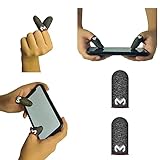 2er Pack Pubg Finger, Witbicg Finger Sleeve Gaming Handschuhe,Handy Gaming Zubehör Anti-Schweiß...