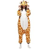 LBJR Erwachsene Unisex Cosplay Schlafanzug Tierkostüme Jumpsuit Onesie Nachtwäsche Overall...