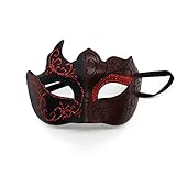 Seglory Venezianische Masken, Maskerade Maske Venezianischen Cosplay Fasching Verkleidung Maskenball...