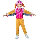 Rubies Offiziel Paw Patrol Deluxe Skye Kleinkindkostüm,Verkleidung für Kinder,Größe 3-4 Jahre...
