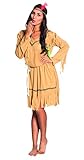 Boland 83813 - Kostüm Indianerin, Größe M, Kleid, Haarband und Gürtel, Squaw, Wilder Westen,...