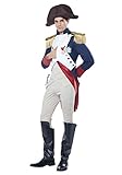 California Costumes Napoleon Französischer Kaiser Kostüm für Herren, Mehrfarbig/Meereswellen...